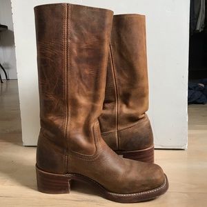 Frye Campus Boot Dark Brown